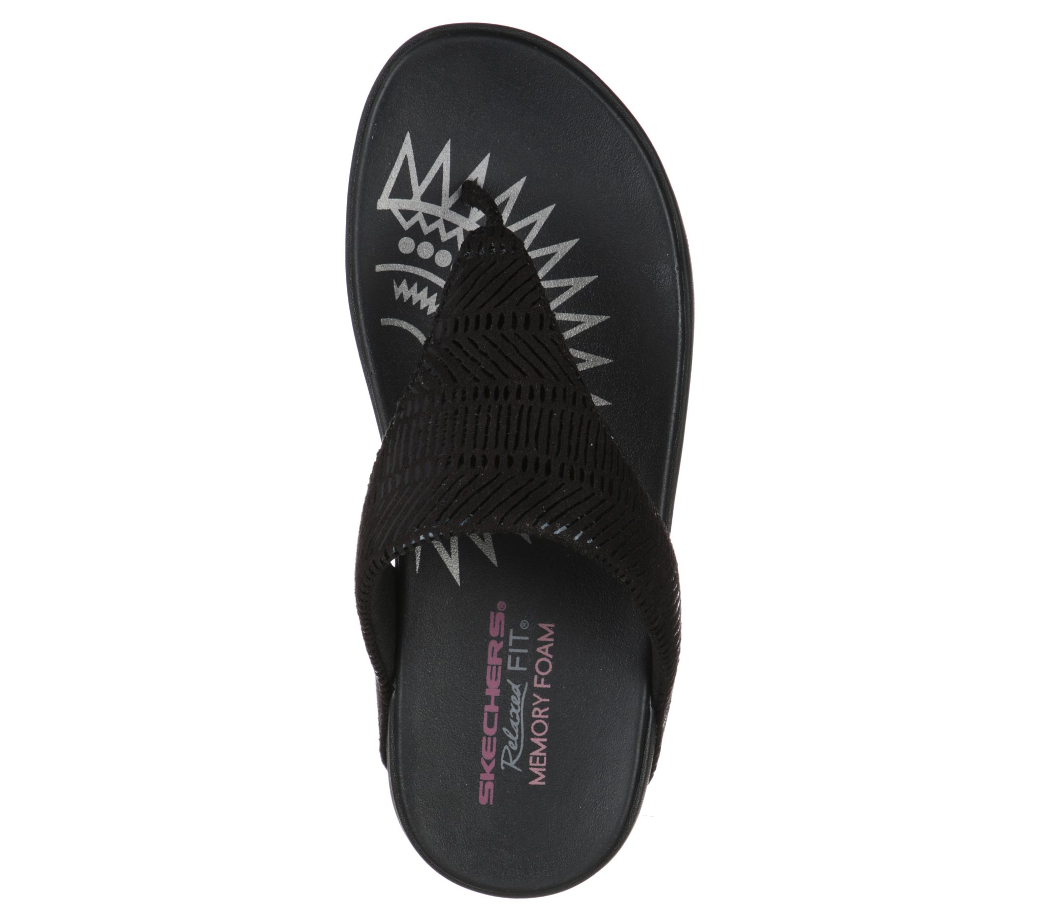 tong compensée femme skechers